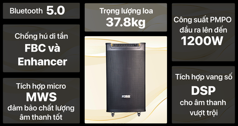 Loa kéo ACNOS TOP 430