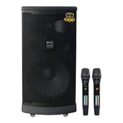  Loa kéo Arirang MK6 MAX, Công suất 400W-1600W, Bass 40cm, 2 Micro 