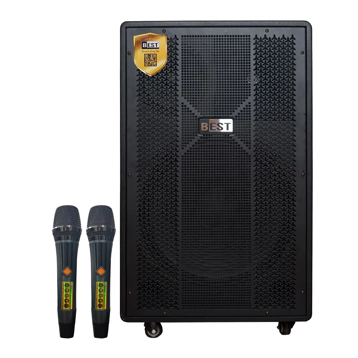 Ảnh minh họa Loa Kéo BEST ULTRA V1 (Bass 40cm, 600W, Kèm 2 Micro) 1