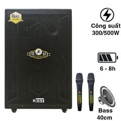  Loa Kéo Best Z40, Bass 40cm, Công suất 300W, Bluetooh, USB, Đài FM 