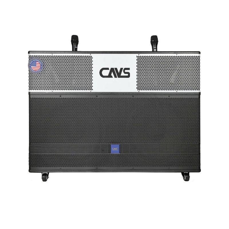 Ảnh minh họa Loa kéo CAVS PS218, Bass 50cm, Công suất 800W, Bluetooth, Kèm 2 Mic 1