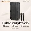 Loa kéo Dalton PartyPro 215 ( 2 Bass 40, 1800W, kèm 2 micro không dây)