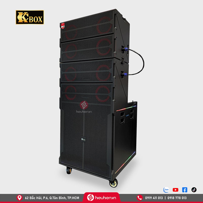 Ảnh minh họa Loa Kéo Gập KCBOX KC950 | 13 Loa Trong 1 (Bass 50) 2