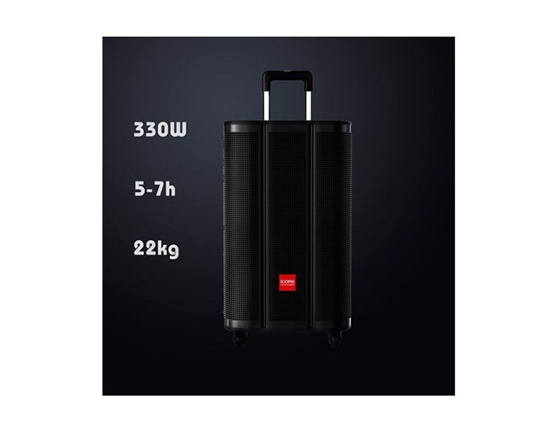 Ảnh minh họa Loa Kéo Karaoke I Core I-10 3
