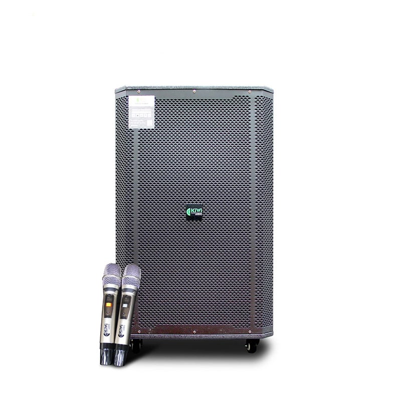 Ảnh minh họa Loa kéo Kiwi K9018, Bass 50cm, Công suất 200W, Pin 4-7h, Kèm 2 tay micro 1