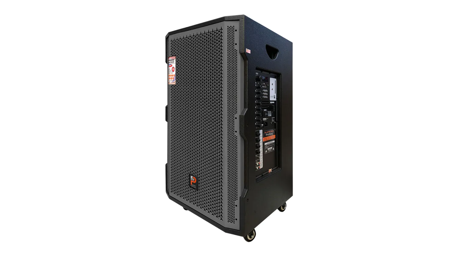 Ảnh minh họa Loa kéo Prosing W15 Super (Bass 40cm, 400W, Kèm 2 micro, Pin 4-8h) 3