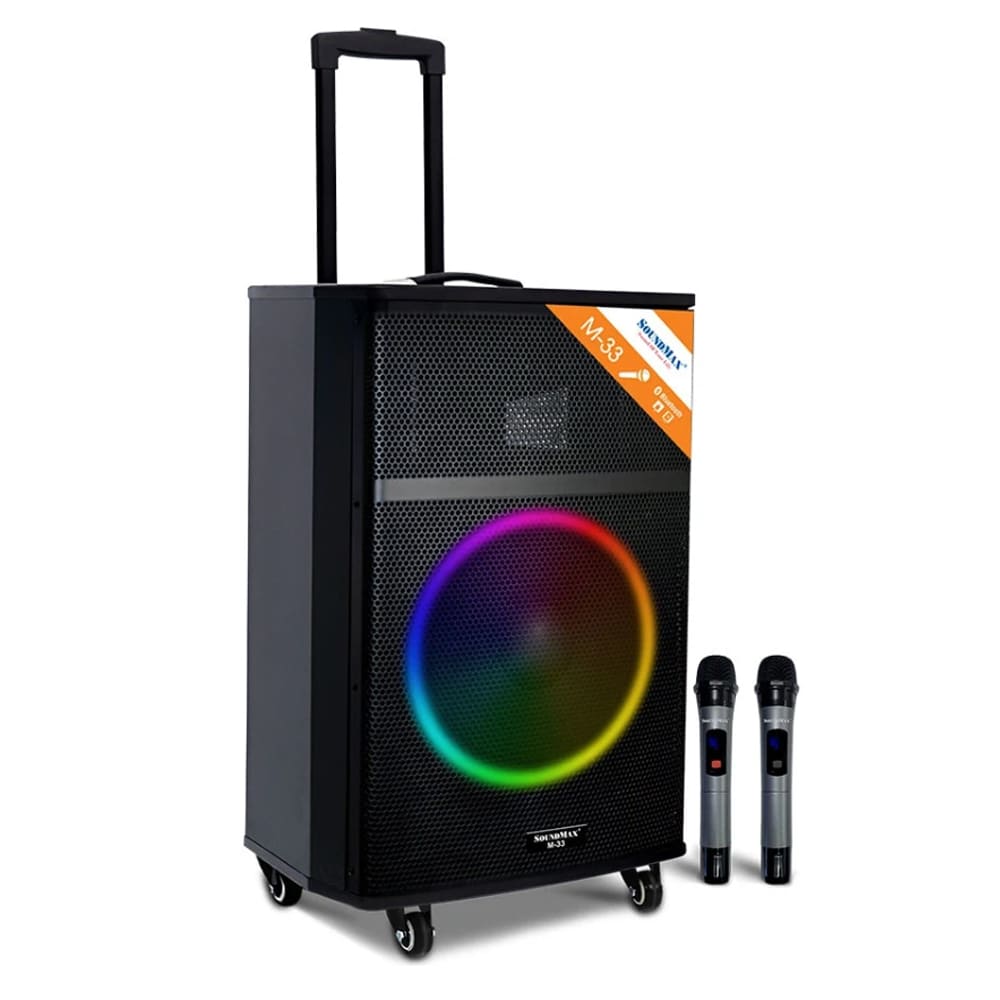 Ảnh minh họa Loa kéo Soundmax M-33 (Kèm 2 micro) 2