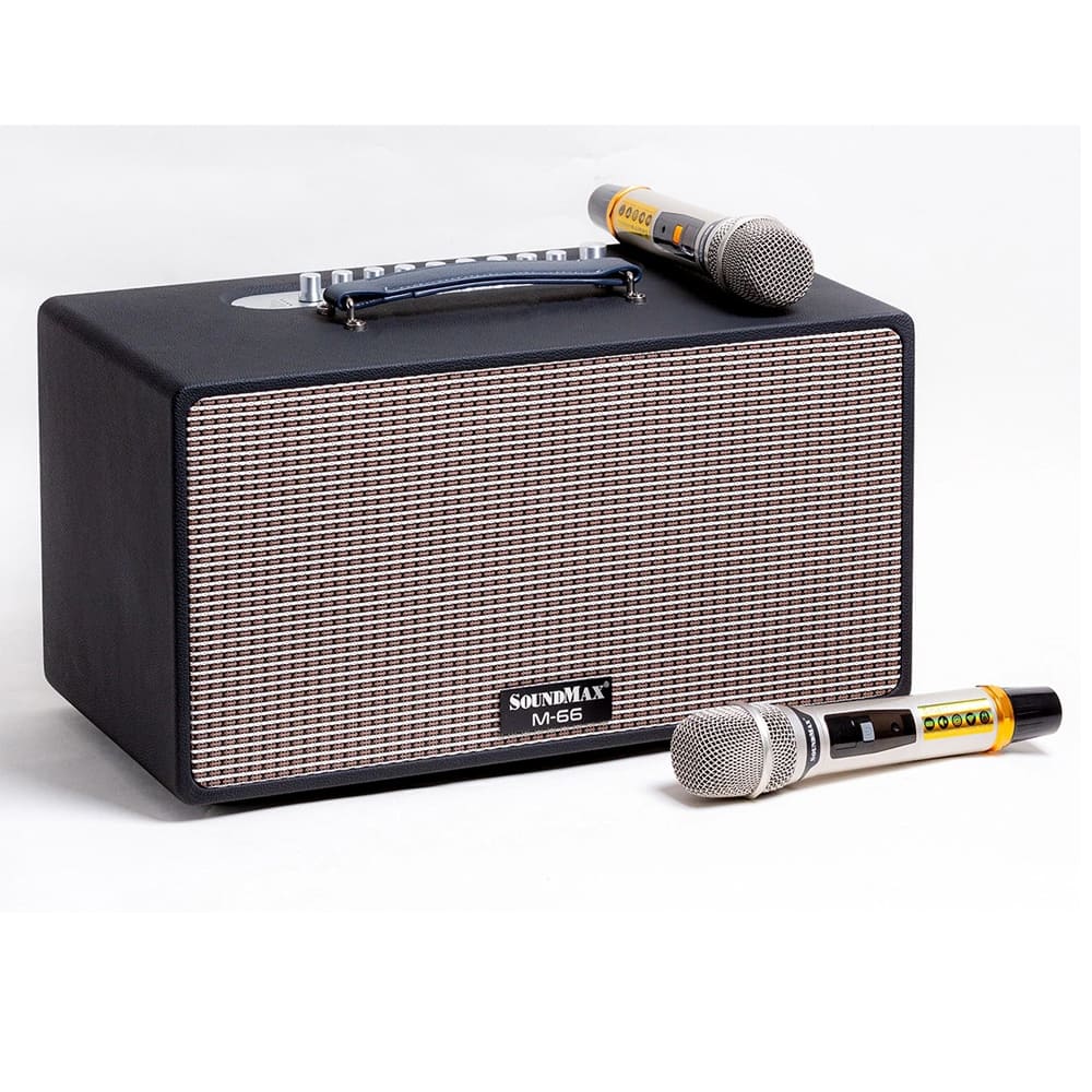 Ảnh minh họa Loa kéo Soundmax M-66 (Kèm 2 micro) 2