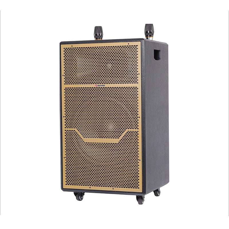 Ảnh minh họa Loa Kéo SUMICO DSP2104 | Bass 4 Tấc (350W) Kèm 2 Micro 2