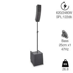  Loa LD Systems CURV 500ES, Công suất 620W, Bluetooth 