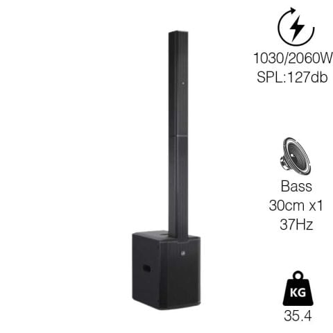 Loa LD Systems MAUI 28 G3, Công suất 1030W, Bluetooth 5.0, XLR, TRS