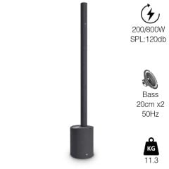  Loa LD Systems MAUI 5, Công suất 200/800W, Bluetooth, XLR 