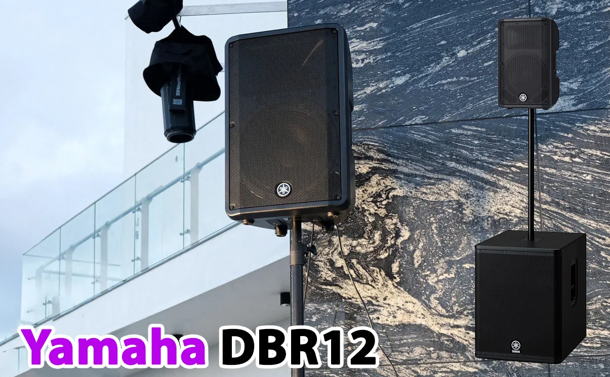 Ảnh minh họa Loa liền công suất 2-way Yamaha DBR12 - Loa Full 2 Way Yamaha DBR12 3