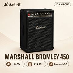  Loa Marshall Bromley 450 (400W, Pin 40h, Bluetooth 5.3) 