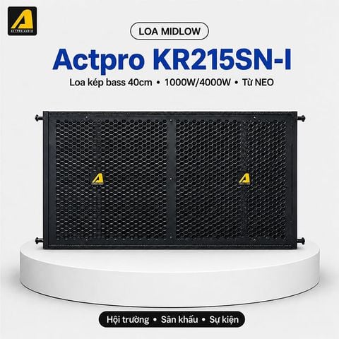 Loa Midlow Actpro KR215SN-I (1000W/4000W, Từ NEO)