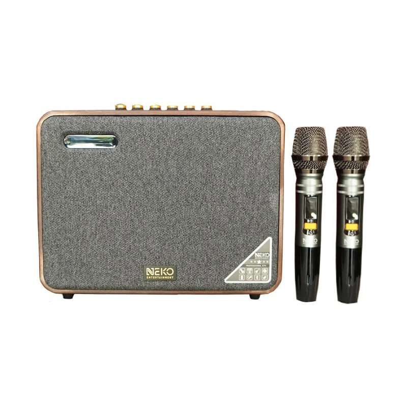Ảnh minh họa Loa Neko AMK-216, Bluetooth, AUX, Kèm 2 Tay Mic 1