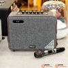 Loa Neko AMK-216, Bluetooth, AUX, Kèm 2 Tay Mic