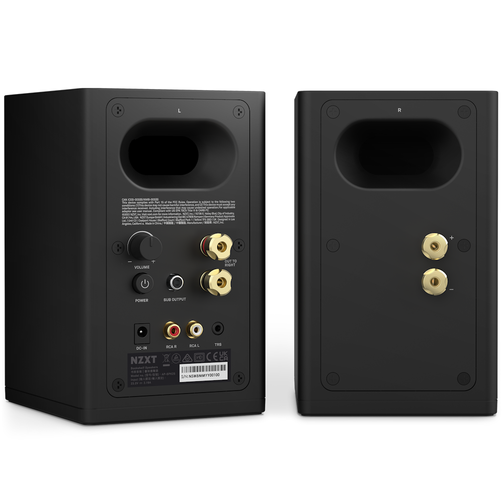 Ảnh minh họa Loa NZXT Relay Speakers - Black 2