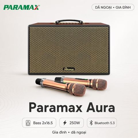 Loa Paramax Aura (250W, Kèm 2 Micro)