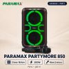 Loa Paramax PartyMore 850 (2 bass 16.5, 300W, Kèm 2 micro)