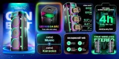  Loa Party Alpha Works GENBEAT 100 