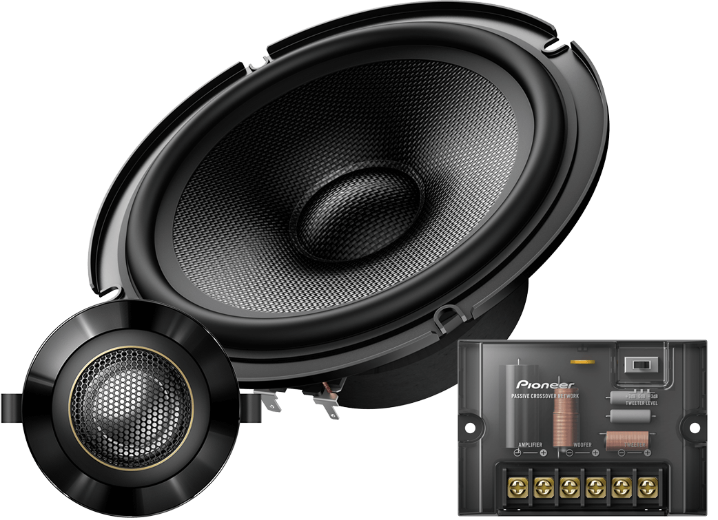 Loa phân tần lắp trên xe ô tô Pioneer TS-Z65CH