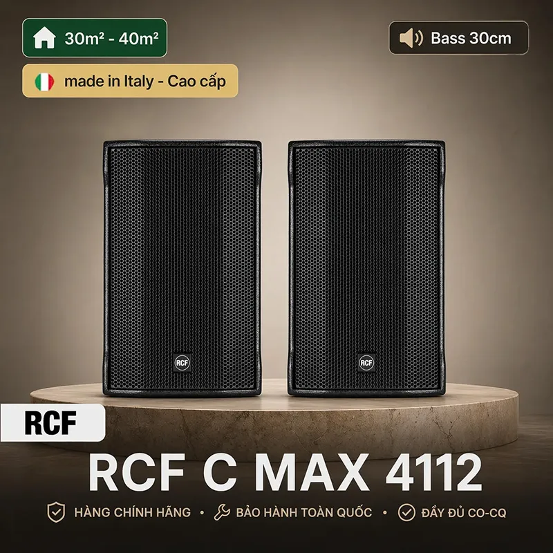Ảnh minh họa Loa RCF C MAX 4112 (full bass 30, SX: Italy) 1