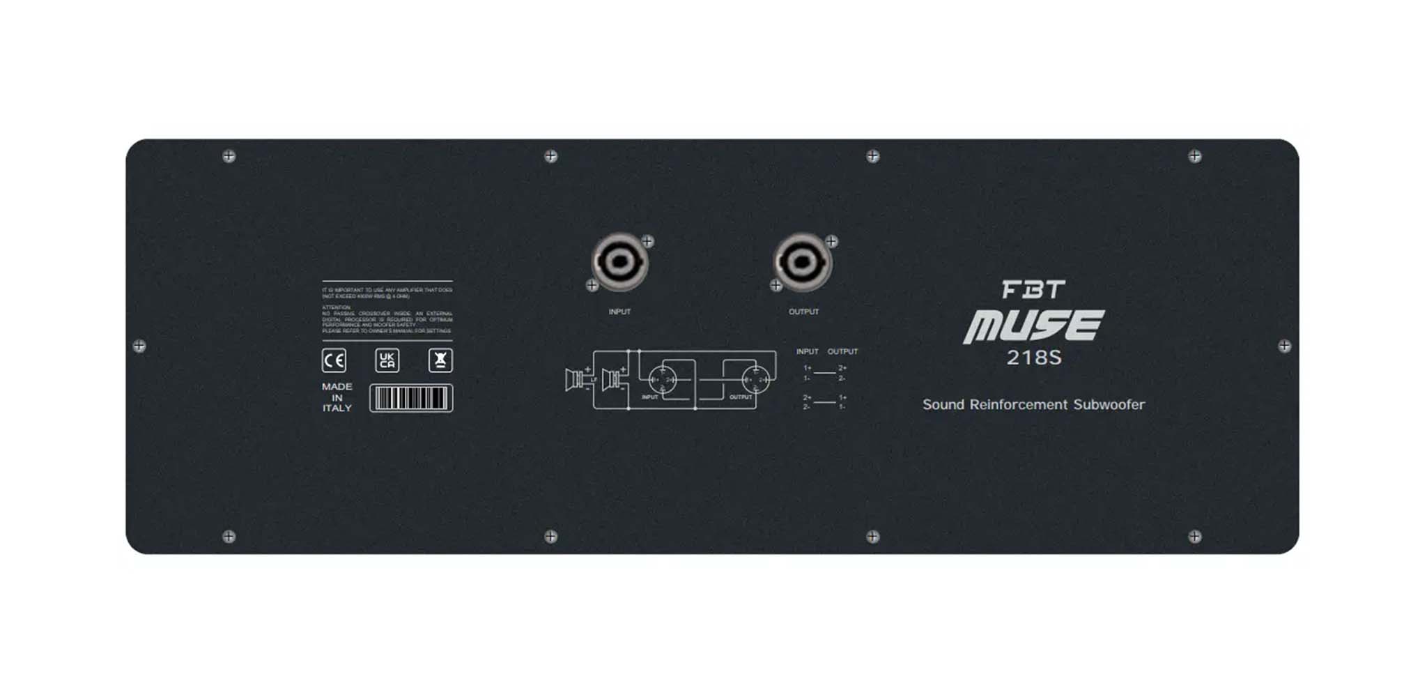 Ảnh minh họa Loa siêu trầm 8000W 18inch FBT MUSE 218S 2