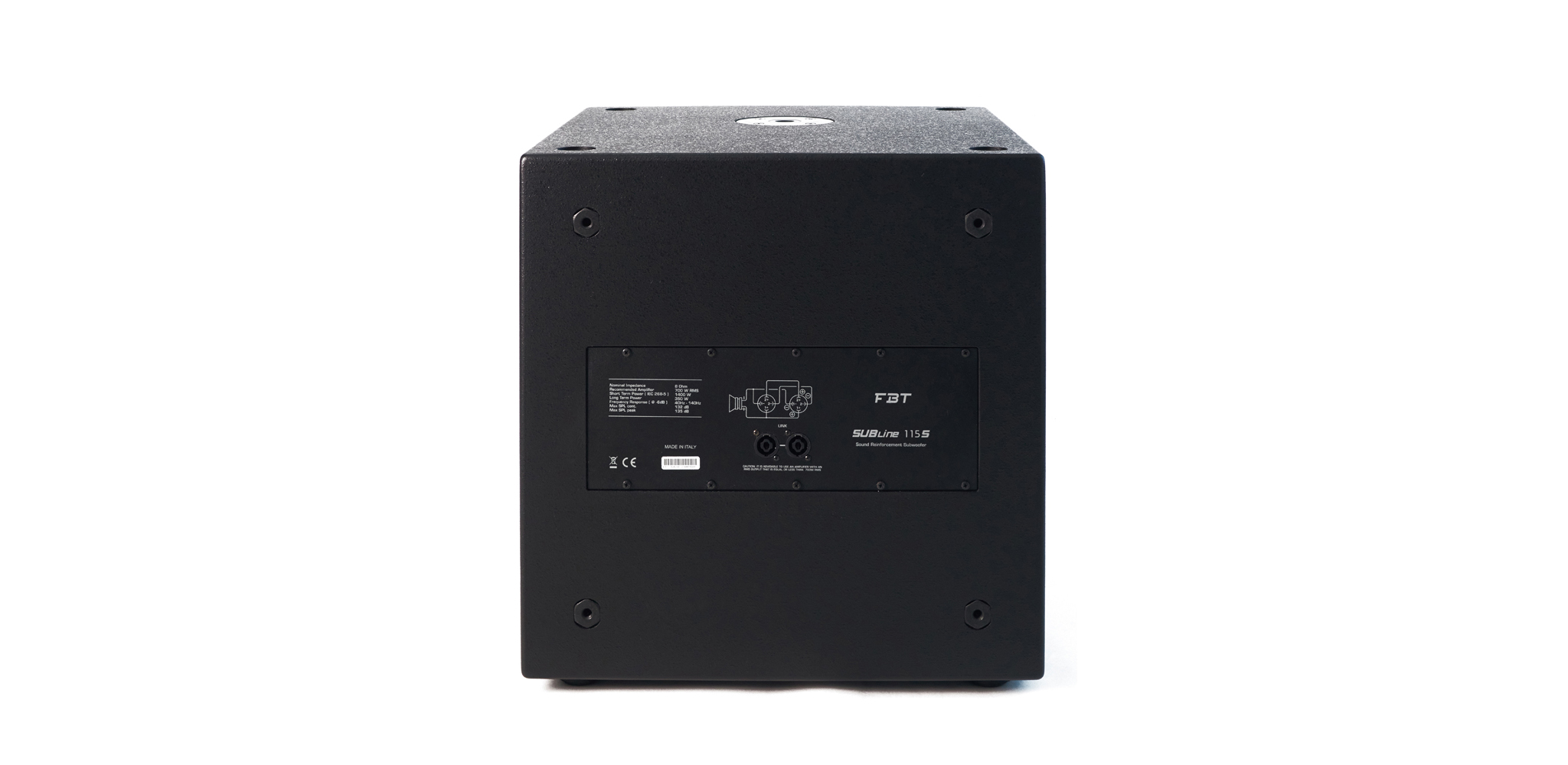 Ảnh minh họa Loa siêu trầm passive 1400W 15inch FBT SUBLINE 115S 1