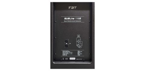 Loa siêu trầm Passive 2400W 18inch FBT SUBLINE 118S