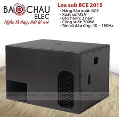  Loa sub BCE 2015 