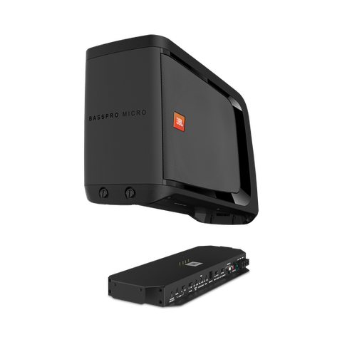 Loa SUB cốp xe ô tô JBL BassPro Micro BLK
