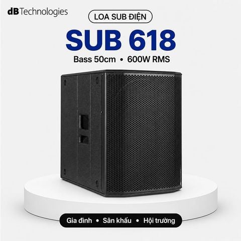 Loa sub điện dBTechnologies Sub 618 (Bass 50)
