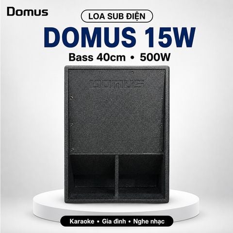 Loa Sub điện Domus 15W (15A-bass 40)