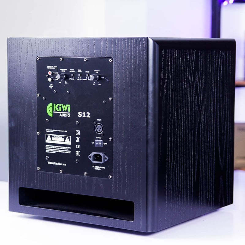 Ảnh minh họa Loa Sub điện KIWI S12 – Loa Siêu Trầm Công Suất 400W, Bass 3 tấc 3