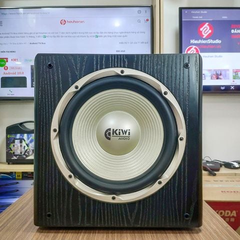 Loa Sub điện KIWI S12 – Loa Siêu Trầm Công Suất 400W, Bass 3 tấc