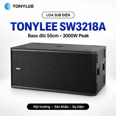  Loa Sub Điện TONYLEE SW3218A (2 bass 50, 3000W, Class D) 