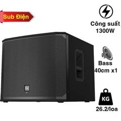  Loa sub Electro voice EKX15SP, Liền công suất, Bass 40cm, 1300W, Class 