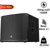 Loa sub Electro voice EKX15SP, Liền công suất, Bass 40cm, 1300W, Class