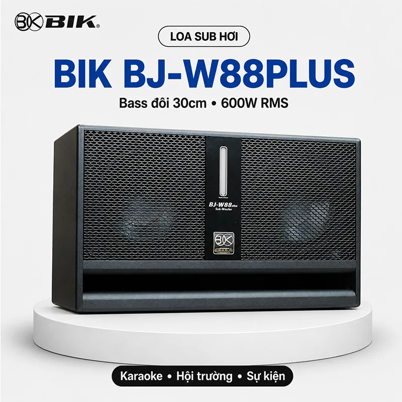 Ảnh minh họa Loa sub hơi BIK BJ-W88PLUS 1