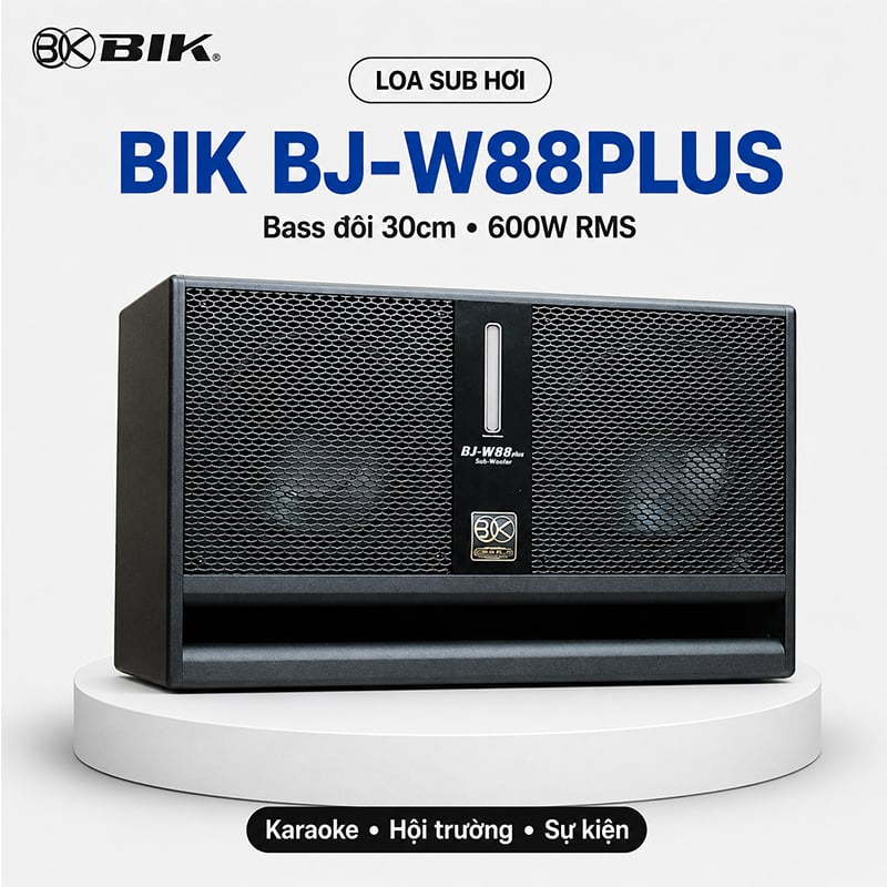 Loa sub hơi BIK BJ-W88PLUS