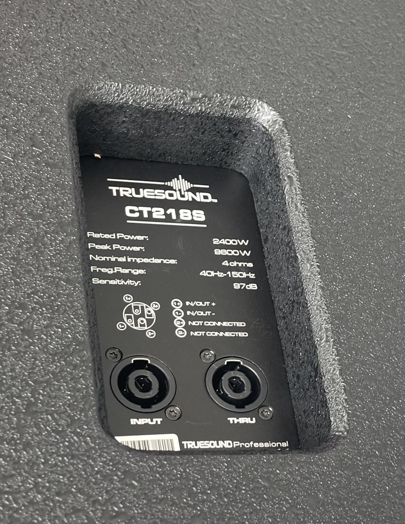 Ảnh minh họa Loa Sub kép 50 TRUESOUND CT218S 2