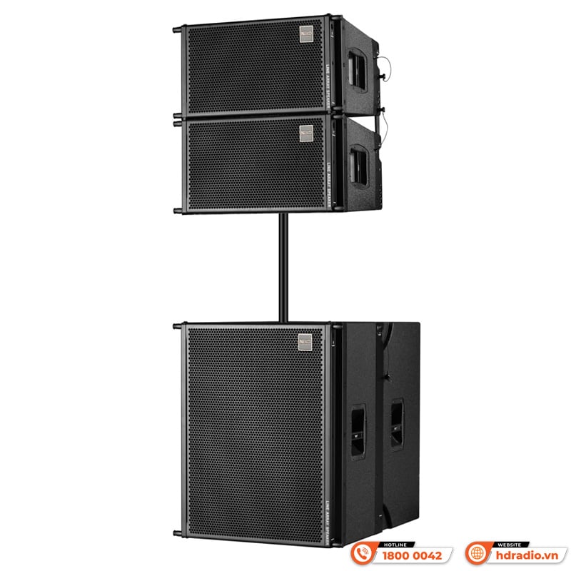 Ảnh minh họa Loa sub Line Array Neko TQ18S, Bass 50cm, 800W, 106dB, 8Ohms, 40Hz – 200Hz 3