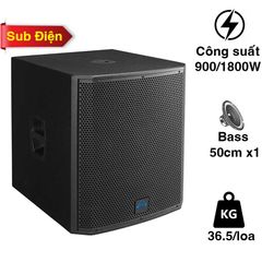  Loa Sub Wharfedale T-Sub AX18B, Bass 50cm, Công suất 900W 