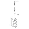 Loa Sumico Eurotech 1083 (loa cột, 500W RMS)