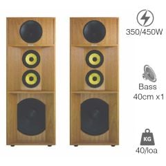  Loa Sumico Gold Horn 15, Bass 40cm, 350W, 93db, 6Ohms, 25Hz – 20KHz 