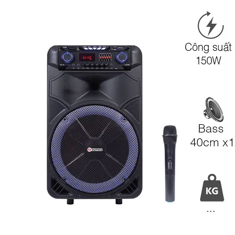 Loa Sumico SU1905, Bass 40cm, Công Suất 150W
