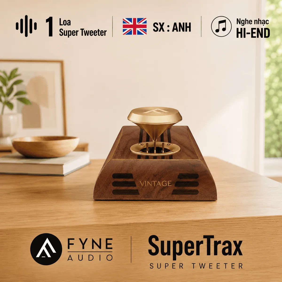 Ảnh minh họa Loa Super Tweeter Fyne Audio SuperTrax 1