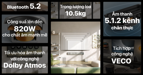Loa thanh KEF XIO