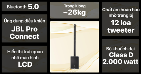Loa tích hợp Âmply Hiệu JBL PRX ONE-EK